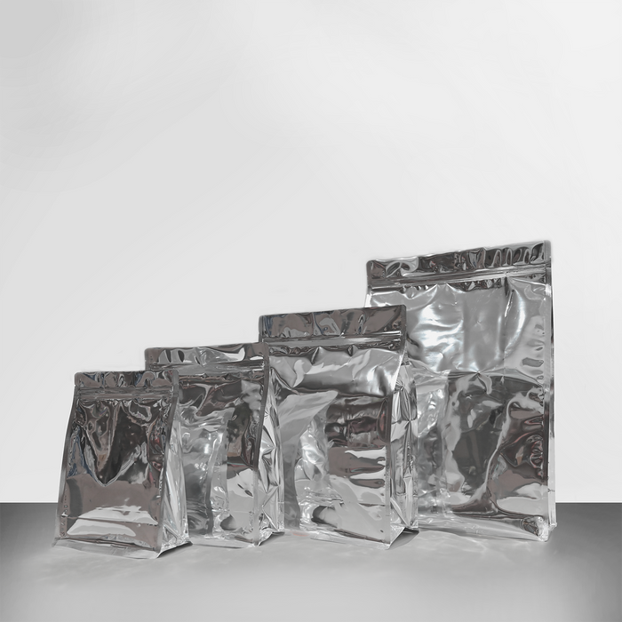Metallic Foil Flat Bottom Pouch