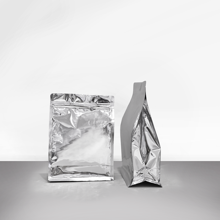 Metallic Foil Flat Bottom Pouch