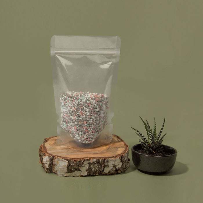 Clear Stand Up Pouches With Resealable Zip & Tear Notch - Titan Packaging