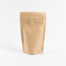 Kraft Paper Stand Up Pouch with Resealable Zip & Tear Notch - Titan Packaging